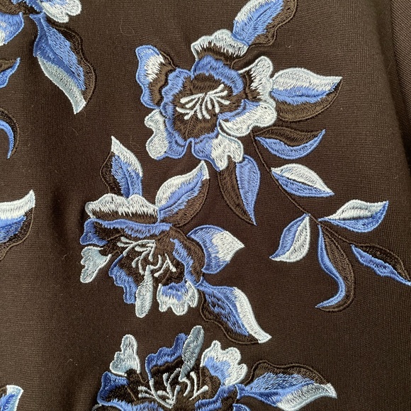 Ermanno Scervino • Womens appliqué sweatshirt • Size L - Picture 2 of 6